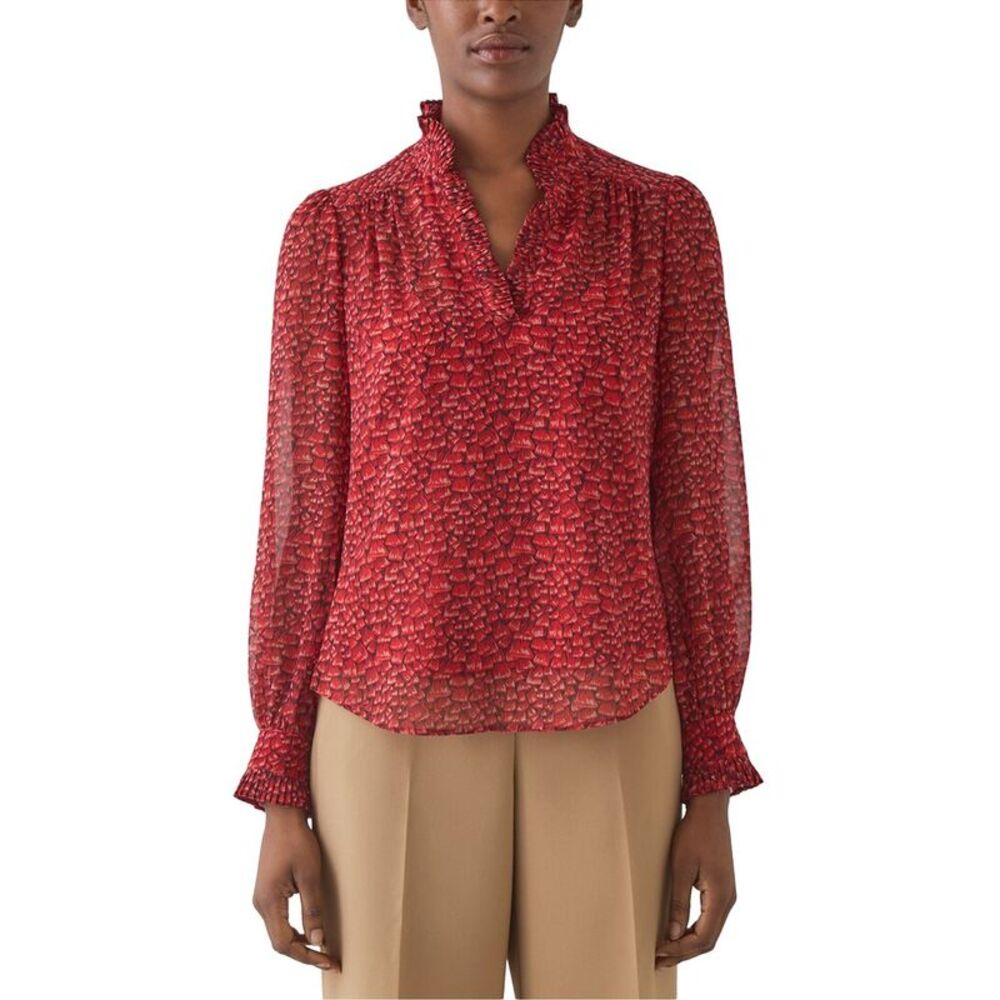 Lk Bennett Womens  Suzette Top, Red